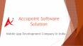 Mobile App development company in India and App Development Service By Accupoint Software Solution