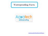 Waterproofing Facts