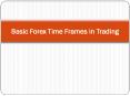 3 Basic Forex Time Frames in Trading PowerPoint PPT Presentation