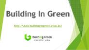 Fit out specialists | Building In Green