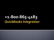 QuickBooks integration with salesforce support