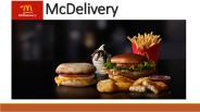 McDonald's McDelivery App