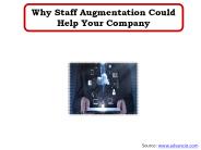 Why Staff Augmentation Could Help Your Company