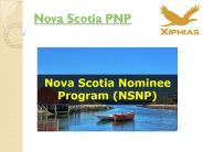 Nova Scotia PNP