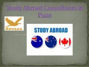 Study Abroad Consultants in Pune