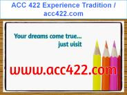 ACC 422 Experience Tradition / acc422.com