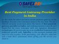 Best Payment Gateway Provider in India PowerPoint PPT Presentation