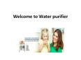 Water Filter & Water Purifier Equipment Supplier in UAE PowerPoint PPT Presentation