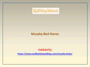 Murphy Bed Stores