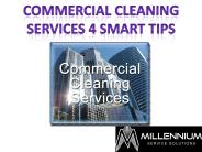 Commercial Cleaning services 4 Smart Tips