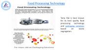 Food Packaging and Processing Technology