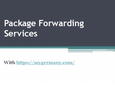 Package Forwarding Services (1)