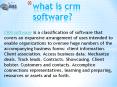 what is crm software? How it will improve the business? PowerPoint PPT Presentation