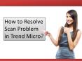 How to Resolve Scan Problem in Trend Micro? PowerPoint PPT Presentation