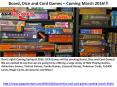 Board, Dice and Card Games – Coming March 2016!!! PowerPoint PPT Presentation