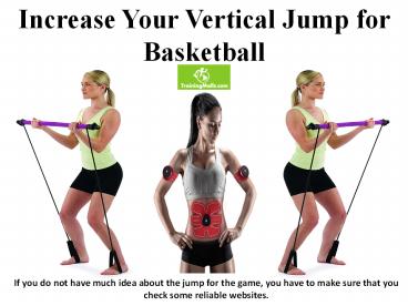 Increase Your Vertical Jump for Basketball