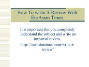Write a Review