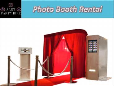 Covered Photo Booths