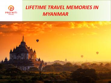 Myanmar Travel Agent