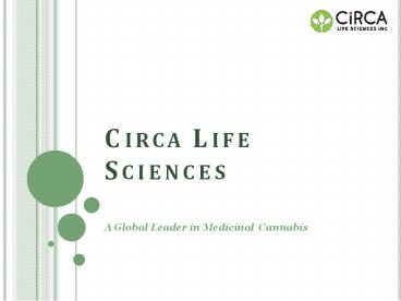Circa Life Sciences Presentation