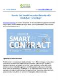 How to Use Smart Contracts efficiently with Blockchain Technology? PowerPoint PPT Presentation
