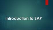 introduction to sap (1)
