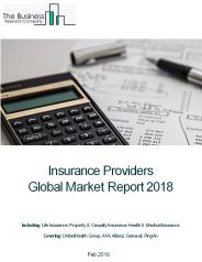 Insurance Providers Global Market Report 2018