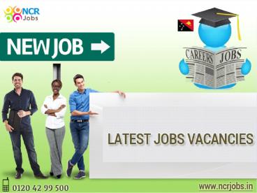 Latest jobs vacancy in india