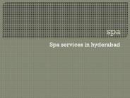spa services in india | gosaluni