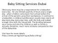 Baby Sitting Services PowerPoint PPT Presentation
