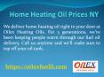 Home Heating Oil Prices NY PowerPoint PPT Presentation