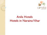 Anila hotel - Event in Naraina Vihar