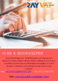 Cost to Hire a Bookkeeper for Small Business PowerPoint PPT Presentation