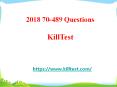 Microsoft MCSD App Builder 70-489 Questions Killtest PowerPoint PPT Presentation