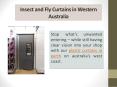 Fly Curtains Western Australia PowerPoint PPT Presentation