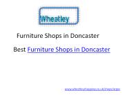 Furniture Shops in Doncaster