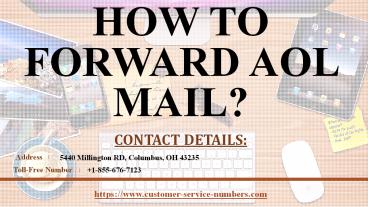 How to Forward AOL Mail?