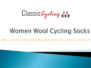 Women Wool Cycling Socks