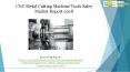 Cnc metal cutting machine tools sales market report 2018 PowerPoint PPT Presentation