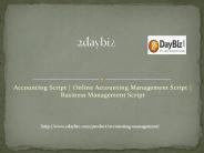 Accounting Script | Online Accounting Management Script | Business Management Script