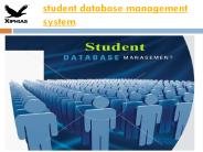 student database management system