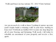Decorative Concrete of H3O Water Systems