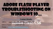 Adobe Flash Player troubleshooting on Windows 10
