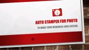 Auto stamper for photo