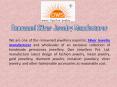 Renowned Silver Jewelry Manufacturer in Jaipur PowerPoint PPT Presentation