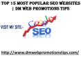 Top 15 Most Popular SEO Websites | DM Web Promotions Tips (2) PowerPoint PPT Presentation