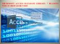 MICROSOFT ACCESS DATABASE LIBRARY: 7 REASONS WHY IT SHOULD BE USED PowerPoint PPT Presentation