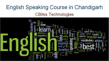 English Speaking Courses in Chandigarh