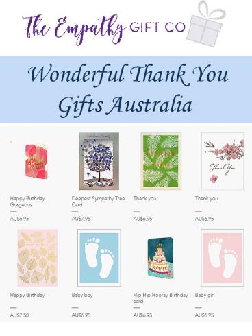 Wonderful Thank You Gifts Australia