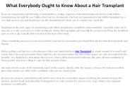 Hair Transplant Istanbul